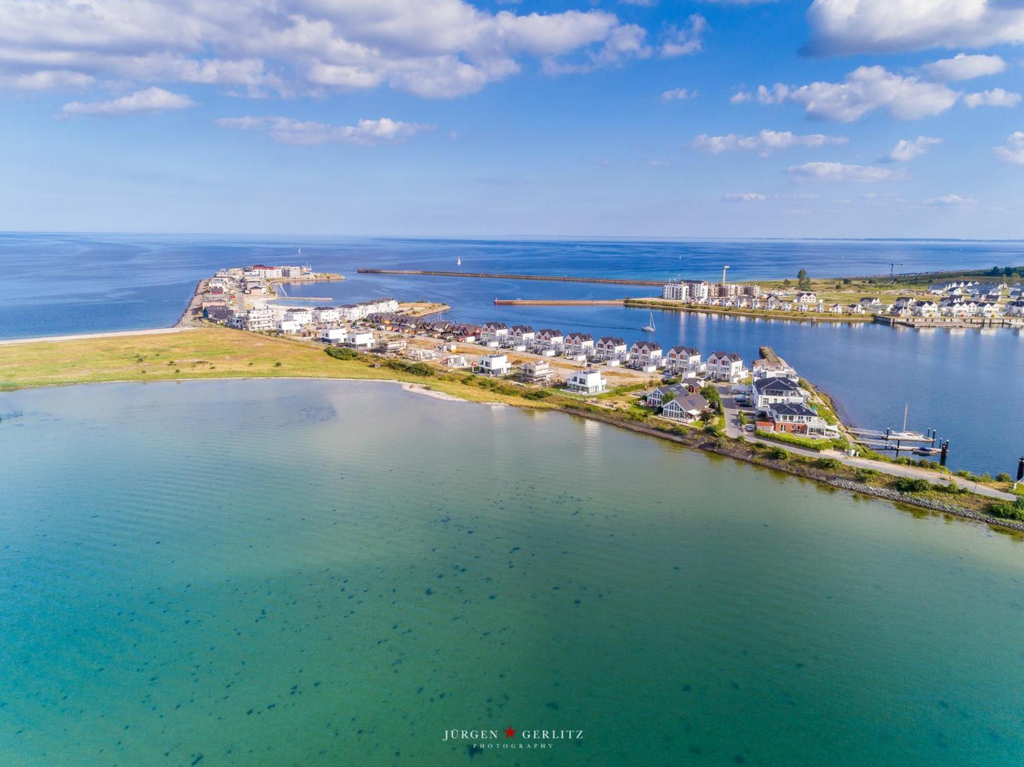 Brise- Direkt Am Wasser, Hafenblick, Fahrstuhl, Sauna, Ueberdachter Balkon Ольпеніц Екстер'єр фото